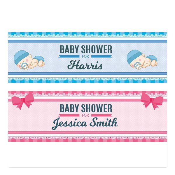 Baby shower banner