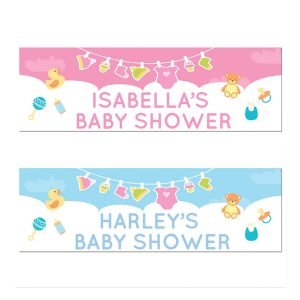 Baby shower banner Personalised