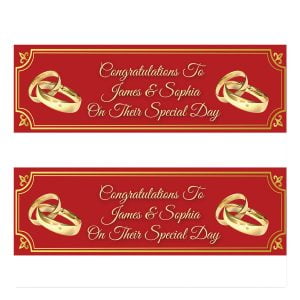Wedding Ring Banners